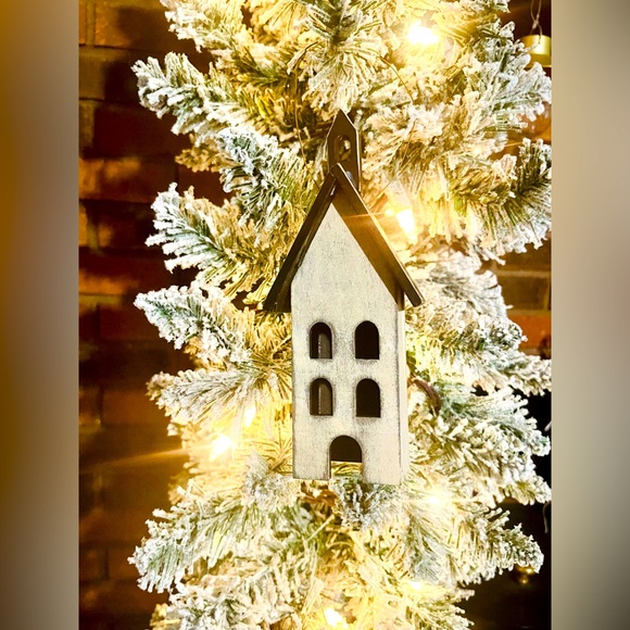 The Hearthside Collection Other - *Mini Primitive Church Ornament